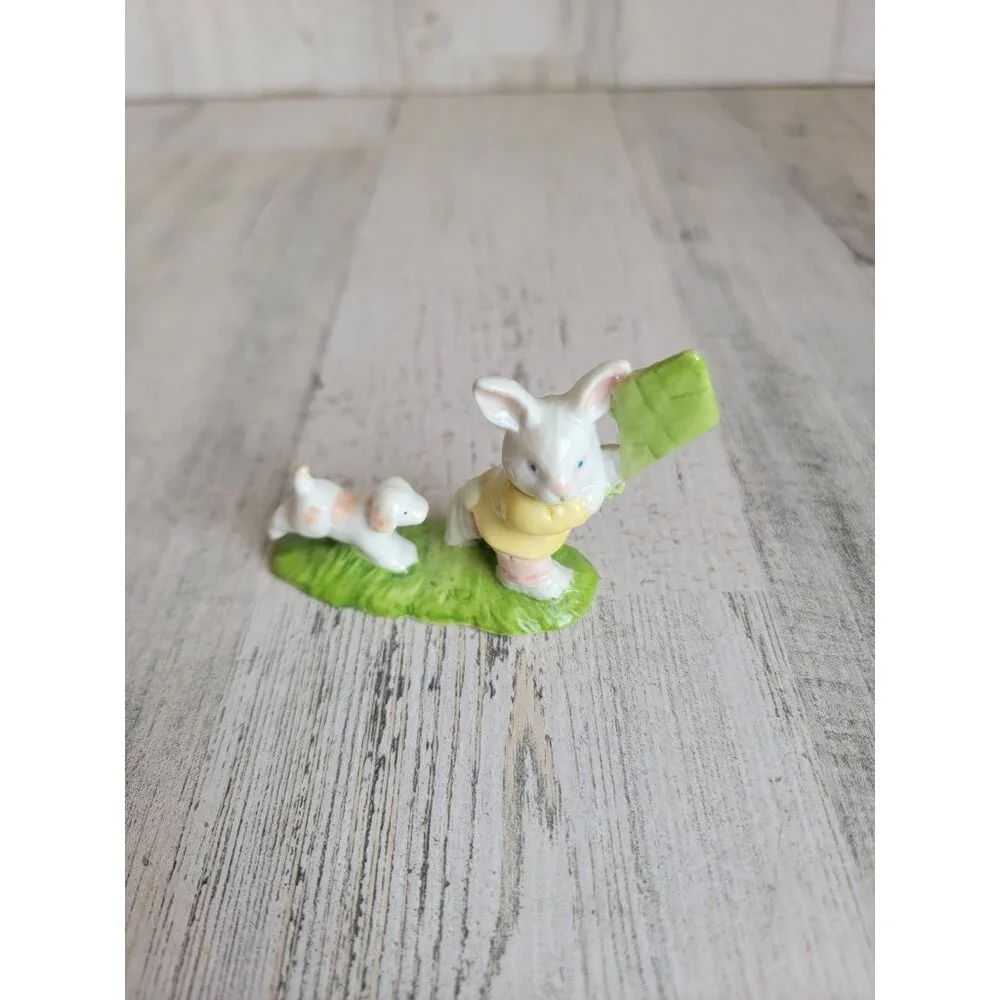 Mini Easter Bunny‎ dog kite Village accessory